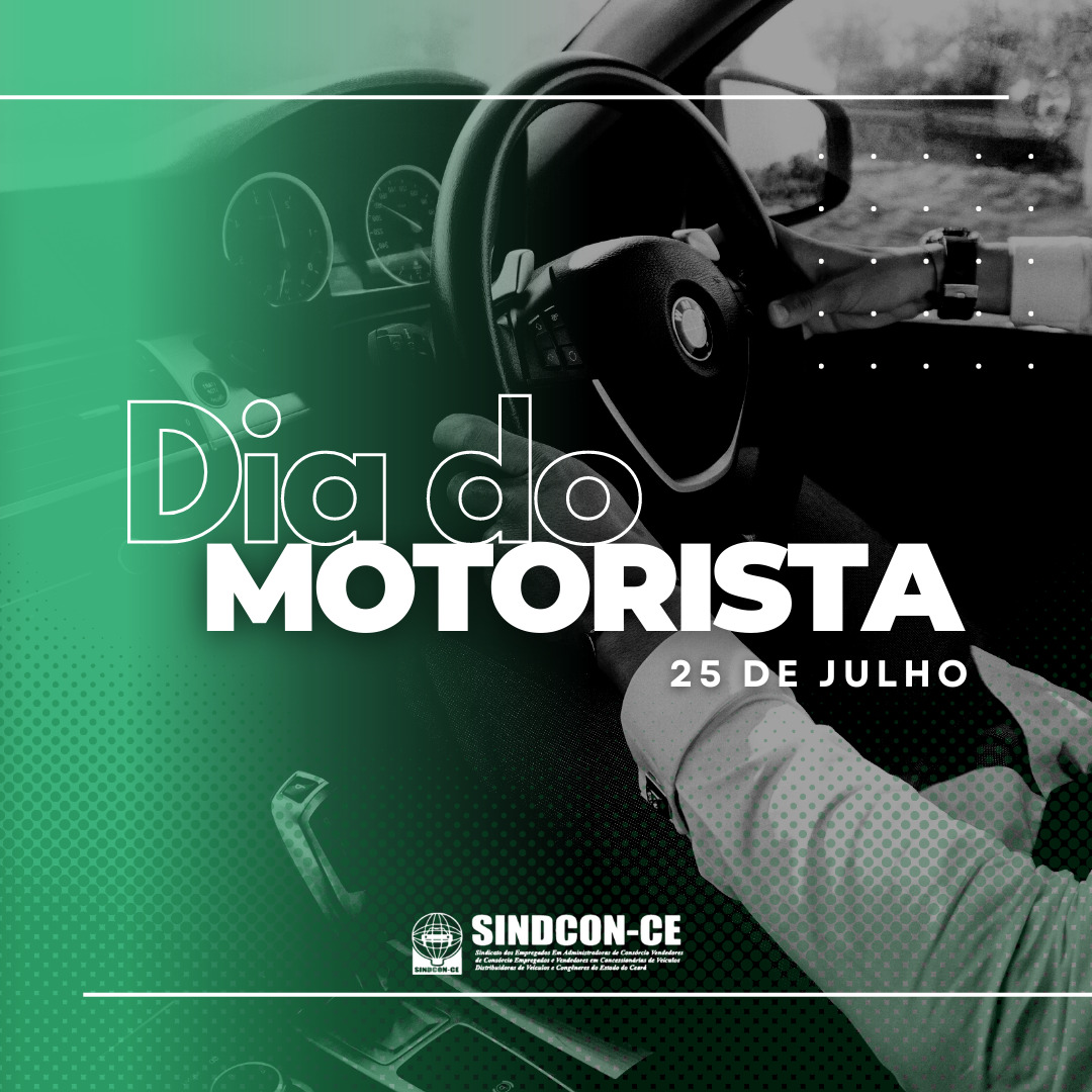 De Julho Dia Do Motorista